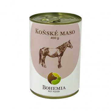 BOHEMIA Koňské maso ve vlastní šťávě 400 g