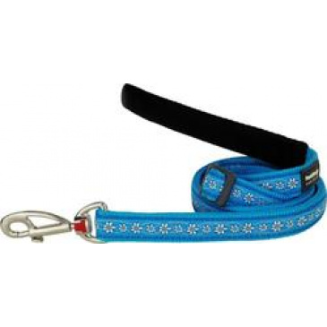 Vodítko Red Dingo 15 mm x 1,8 m - Daisy Chain Turquoise