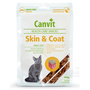 Canvit snack cat Skin & Coat 100g 
