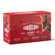 Carnilove Cat kapsička Gravy Multipack 12 x 85g