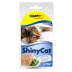 ShinyCat konzerva tuňák 2 x 70g