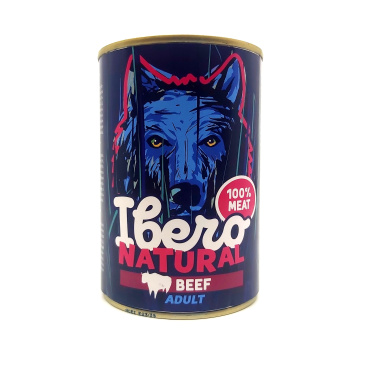 Ibero Natural dog Adult beef 400 g