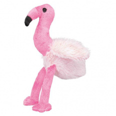 Hračka plyš Trixie - Plyšový plameňák růžový 35 cm