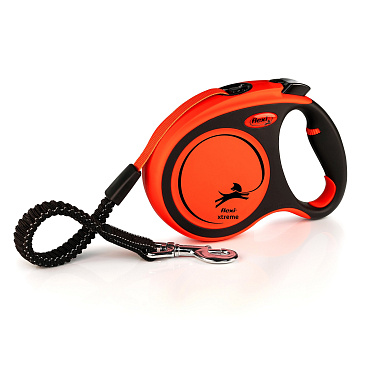 Flexi Vodítko Xtreme L pásek 5m oranžové Flexi Vodítko Xtreme L pásek 5m oranžové