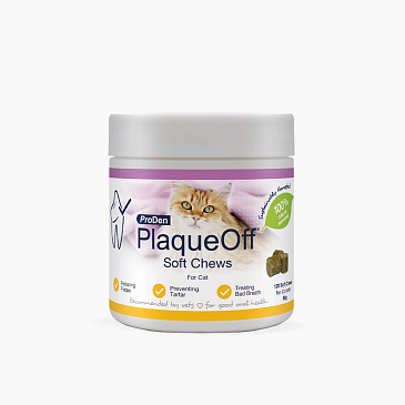 ProDen PlaqueOff® Soft Chews Cat 120ks