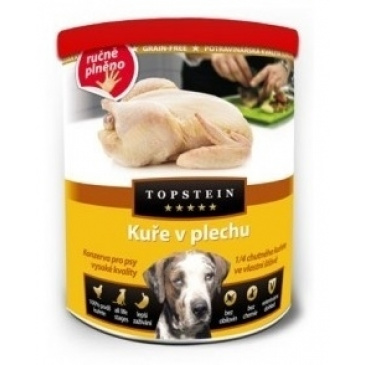 Topstein Kuře v plechu konzerva 800g