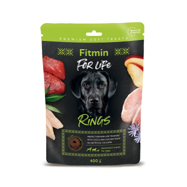 Fitmin dog for life Rings pamlsek pro psy 400 g