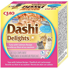 Inaba Dashi Delights tuňák s lososem 70g