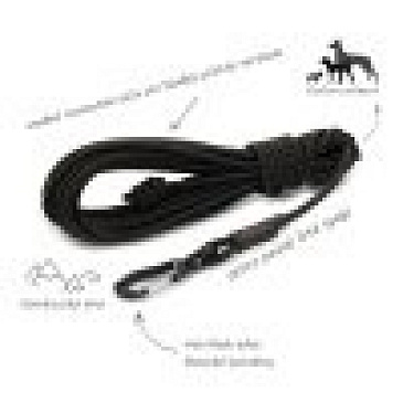 TAMER lanové vodítko STOPOVAČKA TWIST | černá, 7m