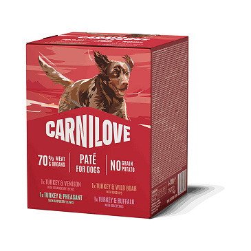 Carnilove Dog Pouch Paté Multipack 4x 300 g