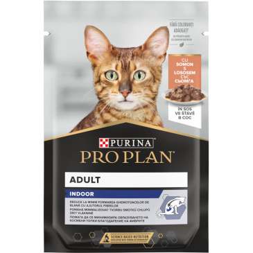 Pro Plan Cat Indoor kapsička losos 85g