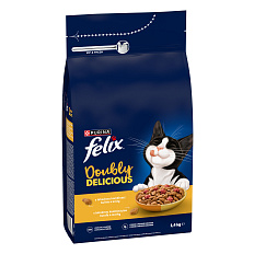 Felix Doubly Delicious Adult kuře/krůta 3 kg