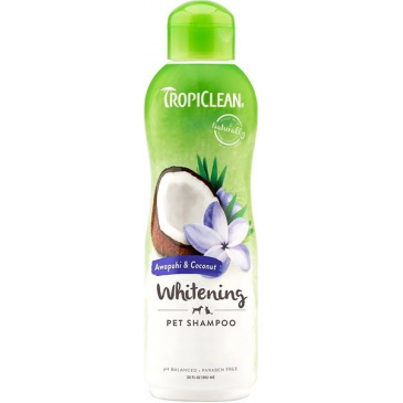 Šampon Tropiclean zázvor a kokos na bílou srst 355ml