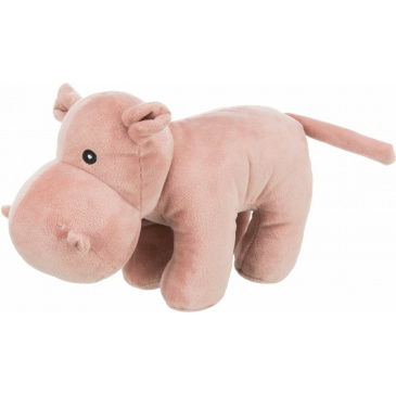 Hračka plyš Trixie - HIPPO, plyšový hroch se zvukem, 25 cm