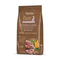 Fitmin dog Purity Grain Free Senior&Light Lamb 2kg
