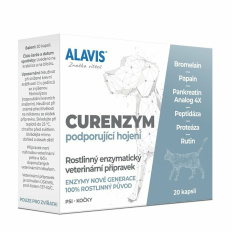 Alavis Curenzym 20ks enzymatický (podporující hojení)