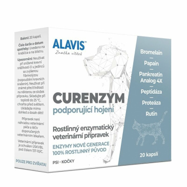 Alavis Curenzym 20ks enzymatický (podporující hojení)