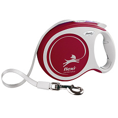 Flexi Vodítko Comfort Plus L pásek 8m červené