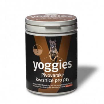 Yoggies Pivovarské kvasnice pro psy 600g