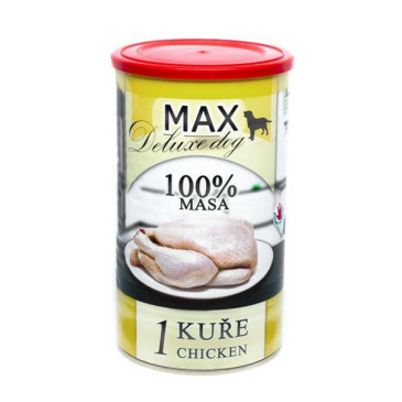 Konzerva MAX deluxe 1 KUŘE 1200g