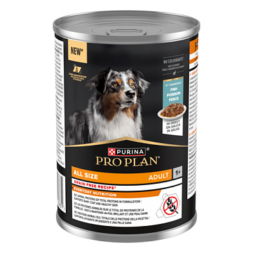 PRO PLAN bezobilná konzerva pro psy s rybou ve šťávě 400 g