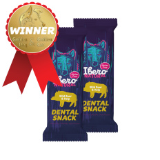 Ibero Natural Dental Snack Divočák/Mořská řasa - S/M (3ks)