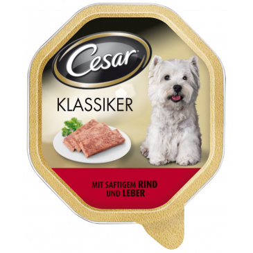 CESAR s hovězí/játra 150g