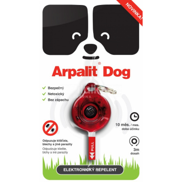 Arpalit Dog Elektronický odpuzovač blech a klíšťat pro psy a kočky