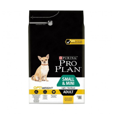ProPlan Adult Small Light/Sterilised Chicken 3kg 